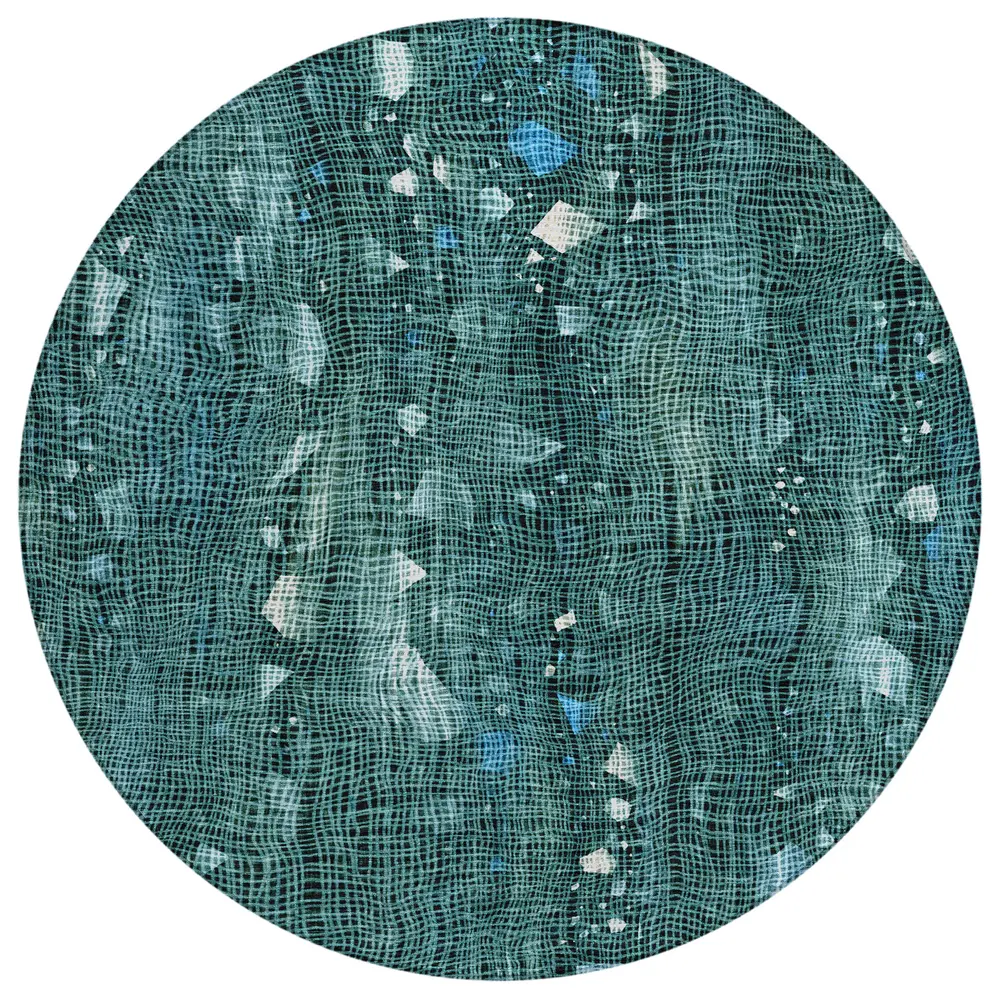 Chantille ACN2092 Teal 8' x 8' Rug