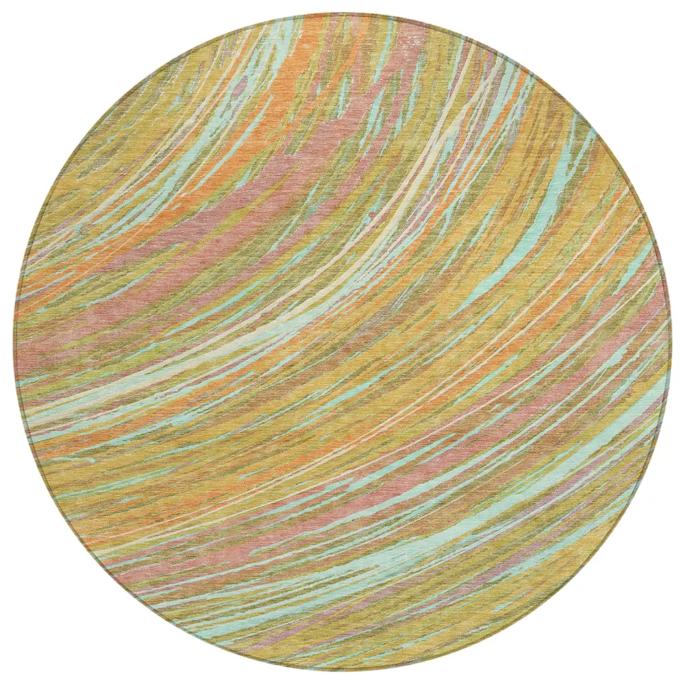 Chantille ACN2094 Gold 8' x 8' Rug