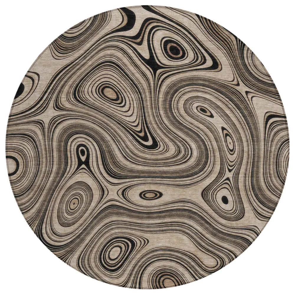 Chantille ACN2097 Beige 8' x 8' Rug