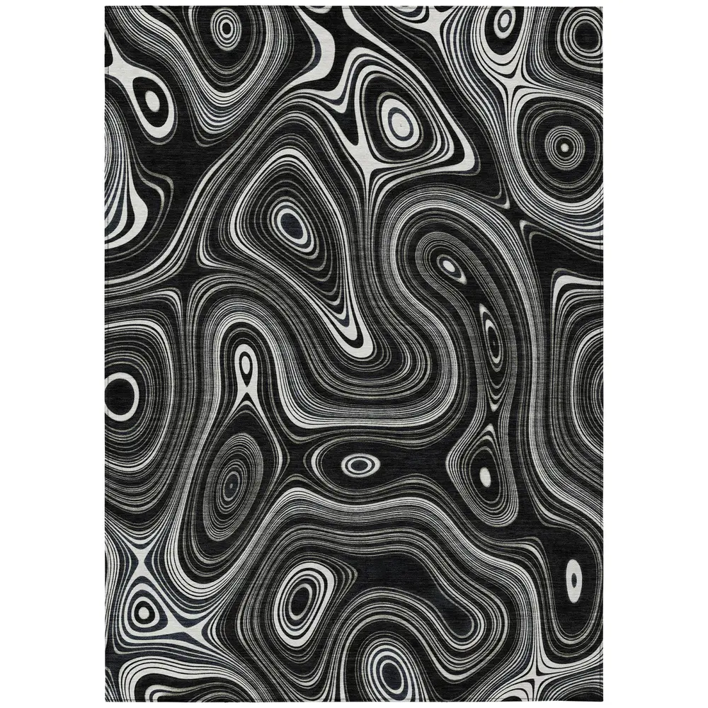 Chantille ACN2097 Black 9' x 12' Rug