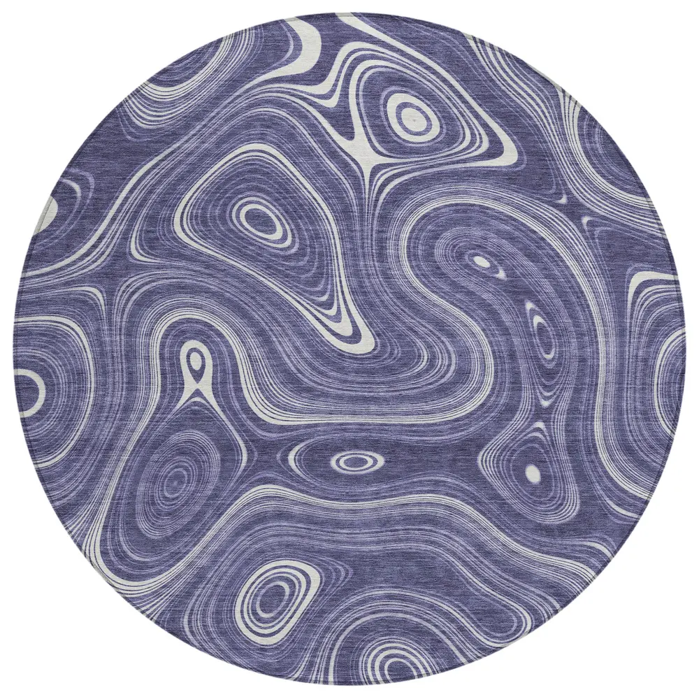 Chantille ACN2097 Plum 8' x 8' Rug