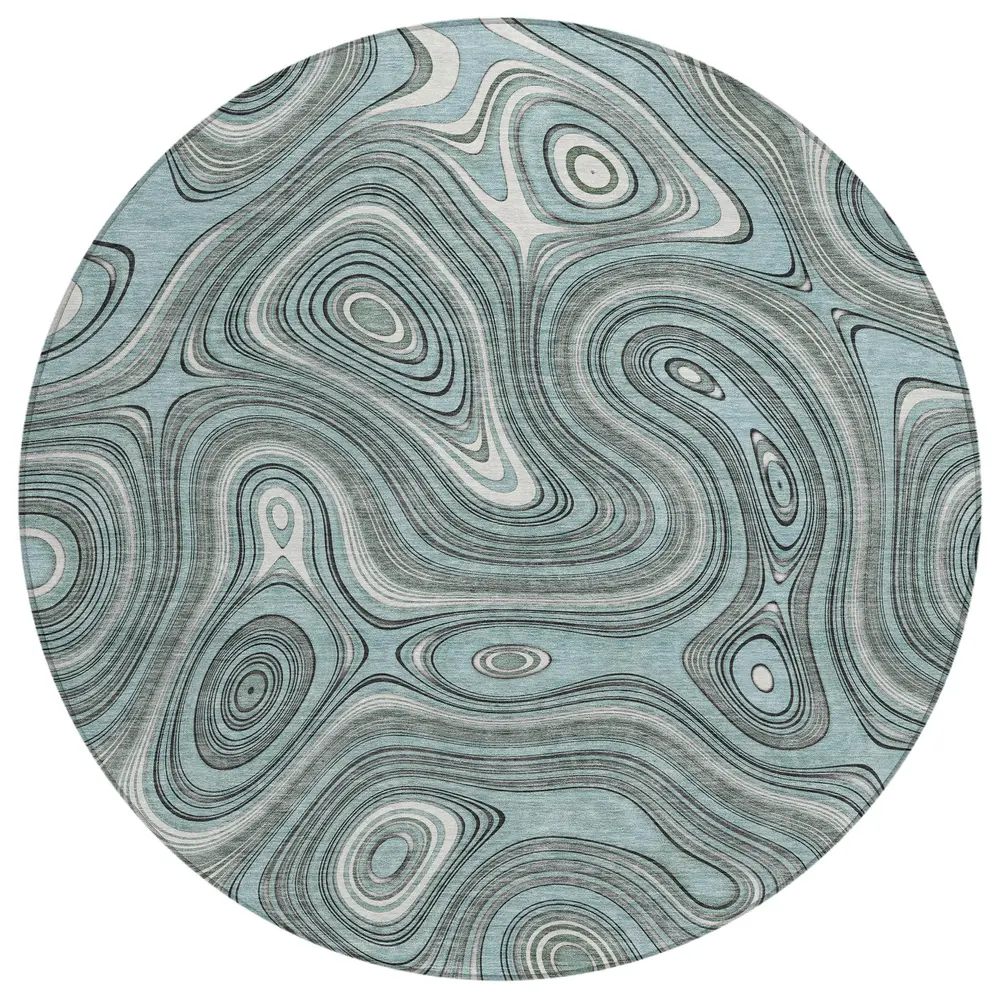 Chantille ACN2097 Sky 8' x 8' Rug