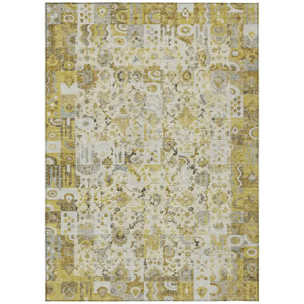 Chantille ACN2099 Gold 9' x 12' Rug