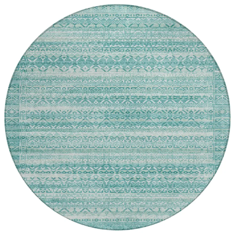 Chantille ACN2101 Aqua 8' x 8' Rug