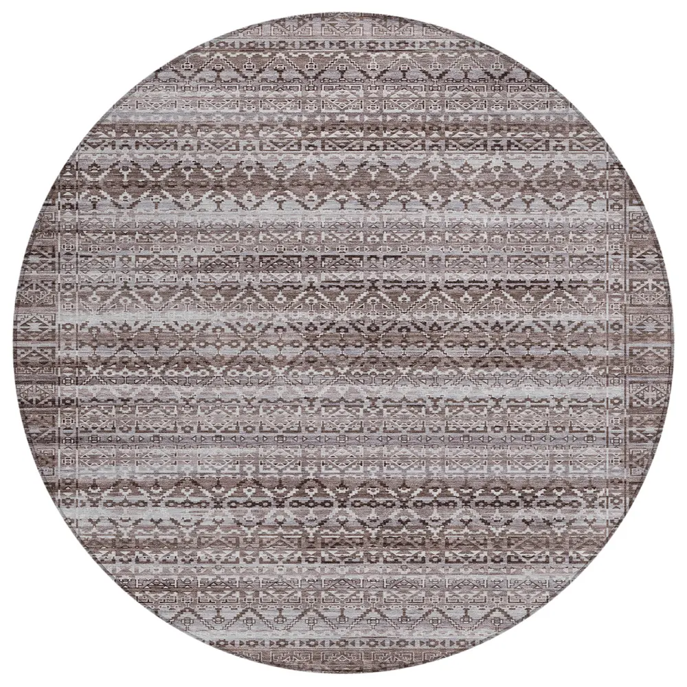 Chantille ACN2101 Brown 8' x 8' Rug