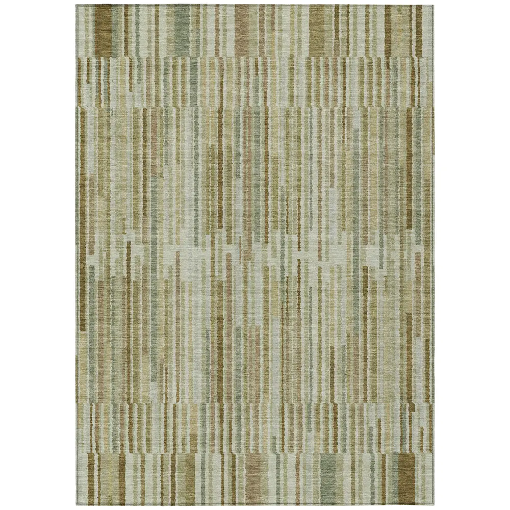 Chantille ACN2102 Khaki 5' x 7'6