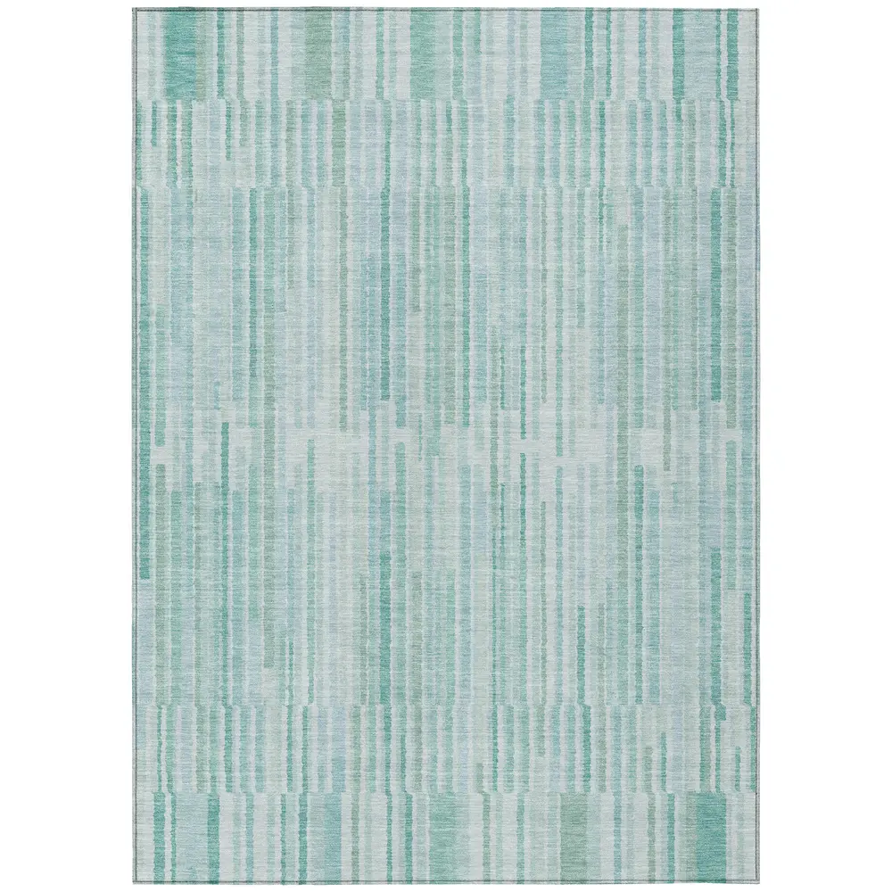 Chantille ACN2102 Turquoise 3' x 5' Rug
