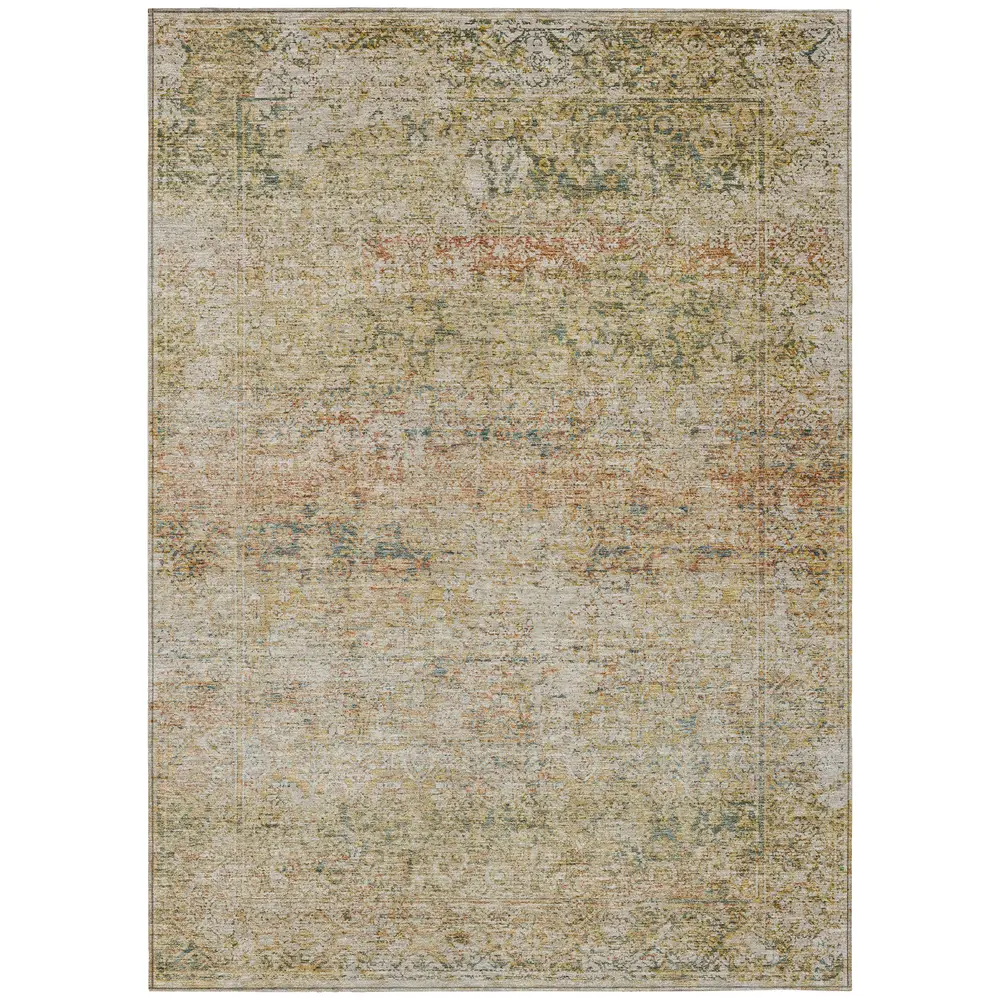 Chantille ACN2103 Gold 3' x 5' Rug