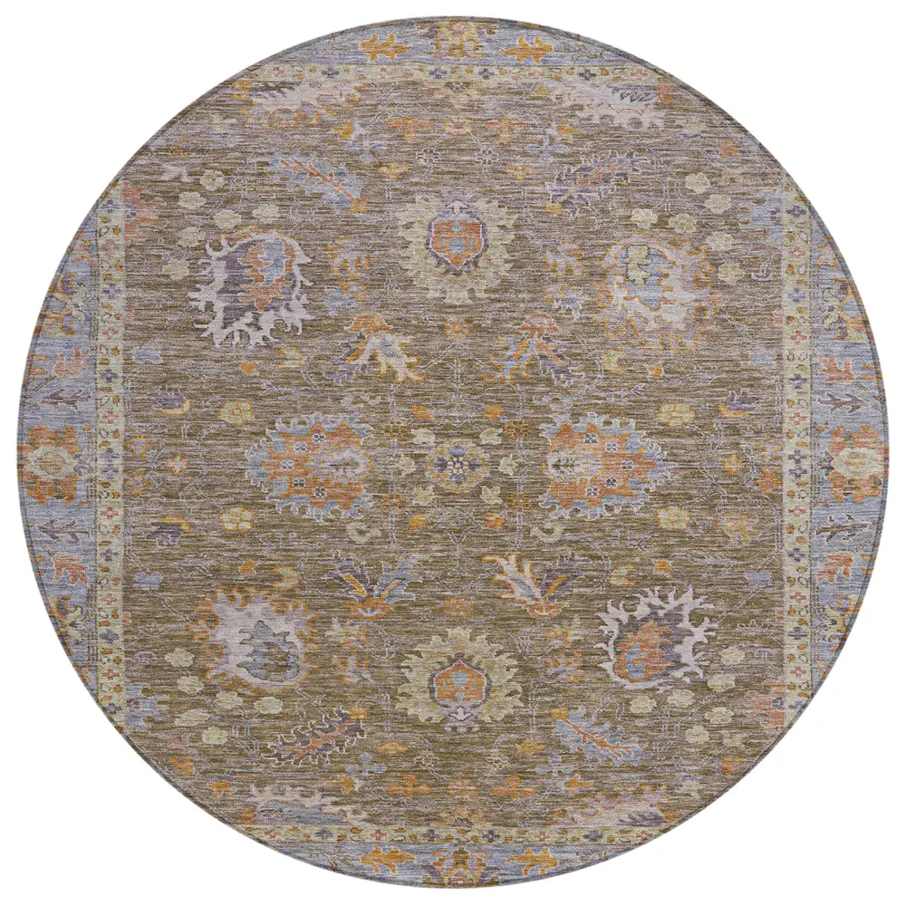 Chantille ACN2104 Brown 8' x 8' Rug