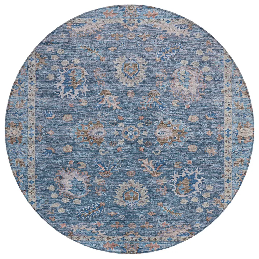 Chantille ACN2104 Blue 8' x 8' Rug