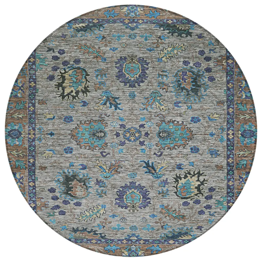 Chantille ACN2104 Pewter 8' x 8' Rug