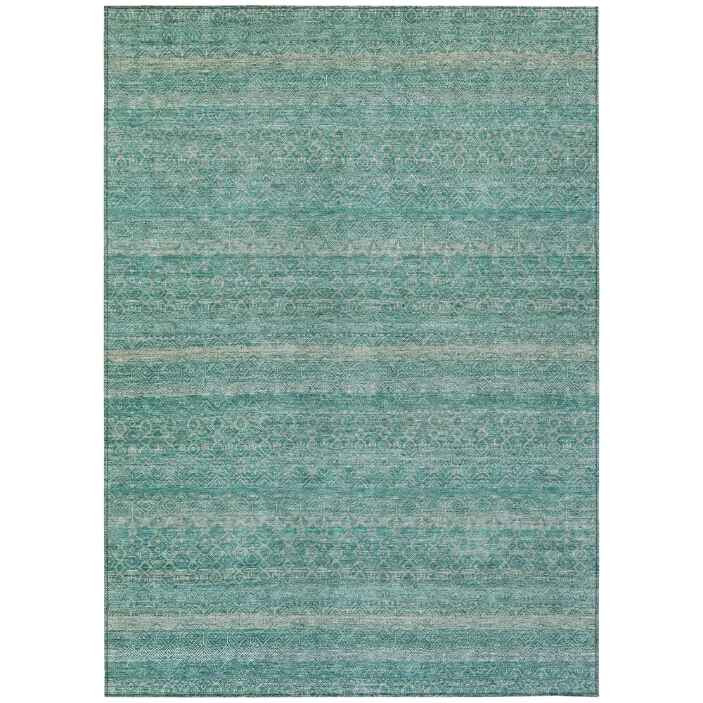 Chantille ACN2105 Teal 5' x 7'6