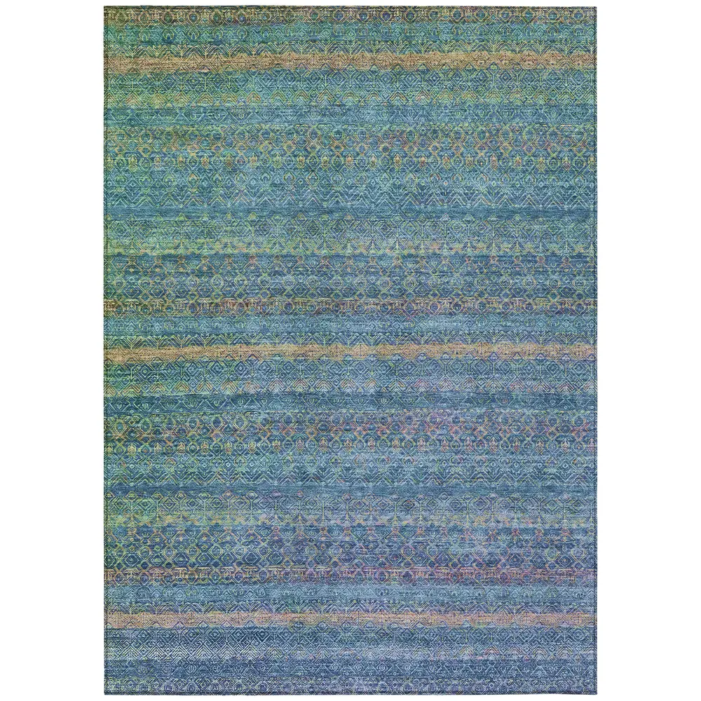 Chantille ACN2106 Teal 9' x 12' Rug