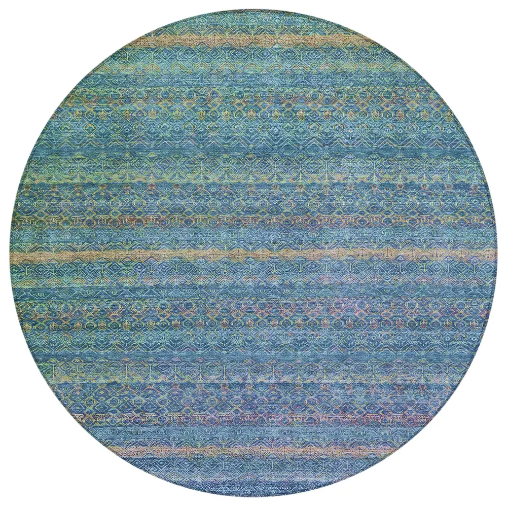 Chantille ACN2106 Teal 8' x 8' Rug