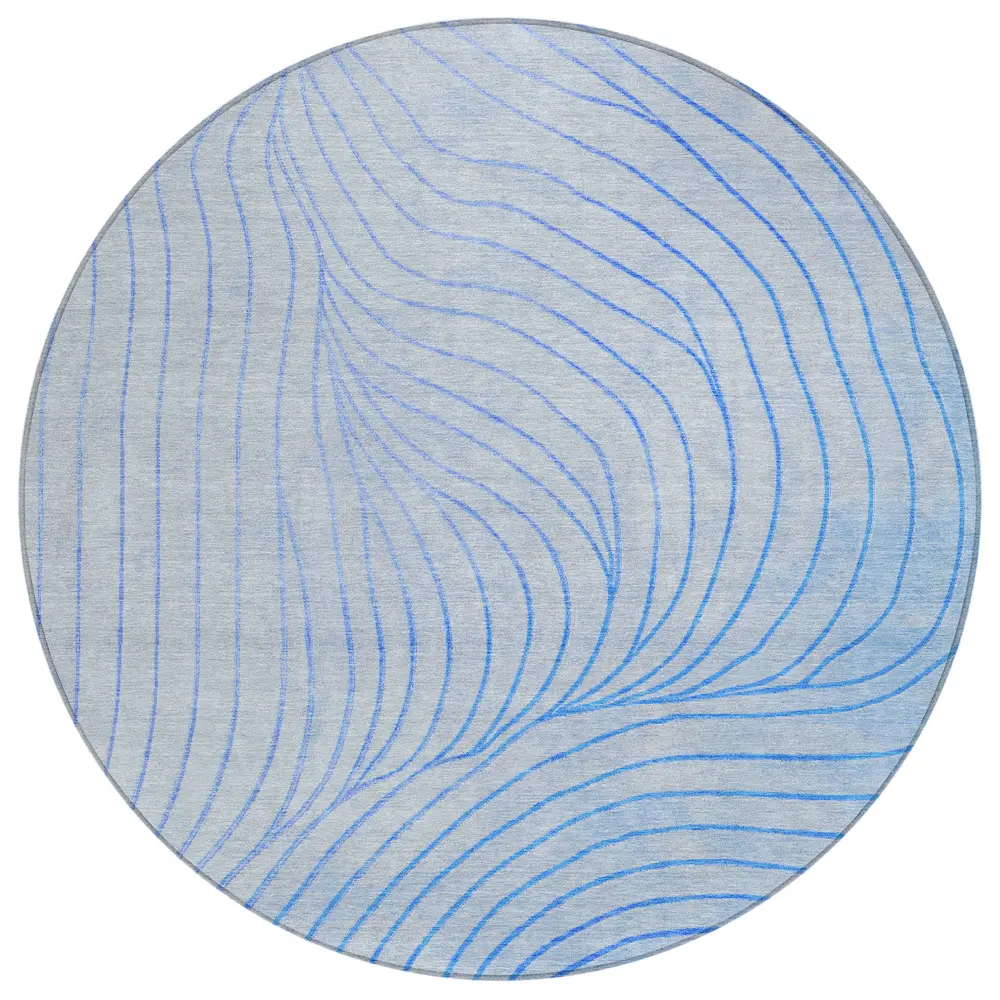 Chantille ACN2107 Blue 8' x 8' Rug