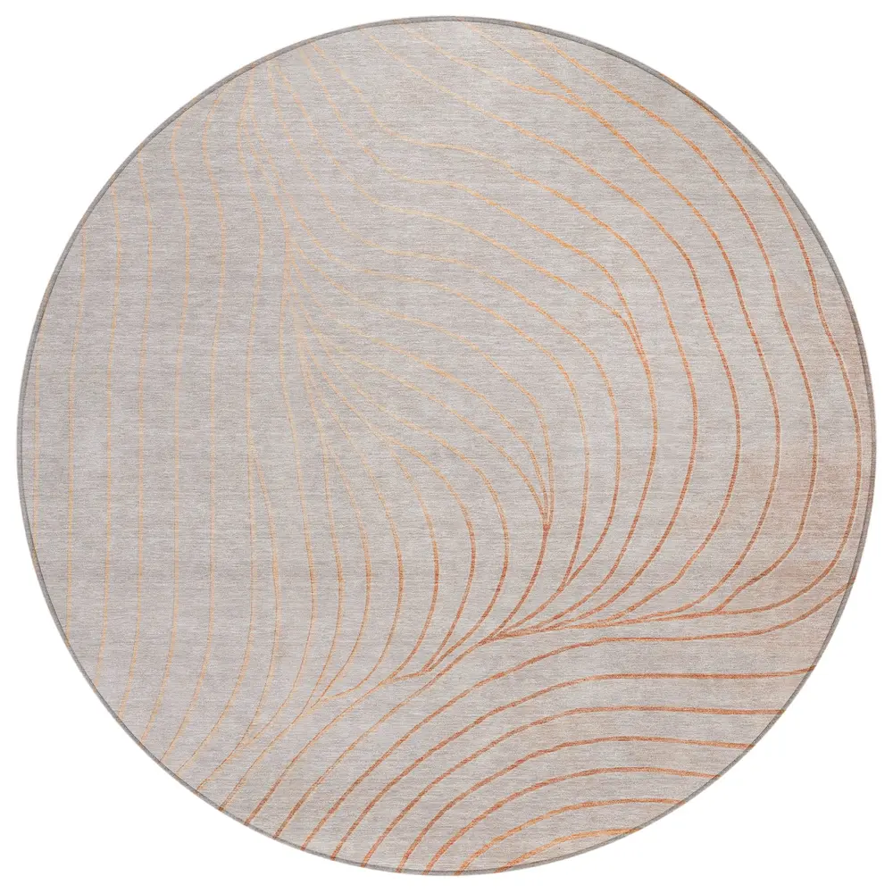 Chantille ACN2107 Copper 8' x 8' Rug
