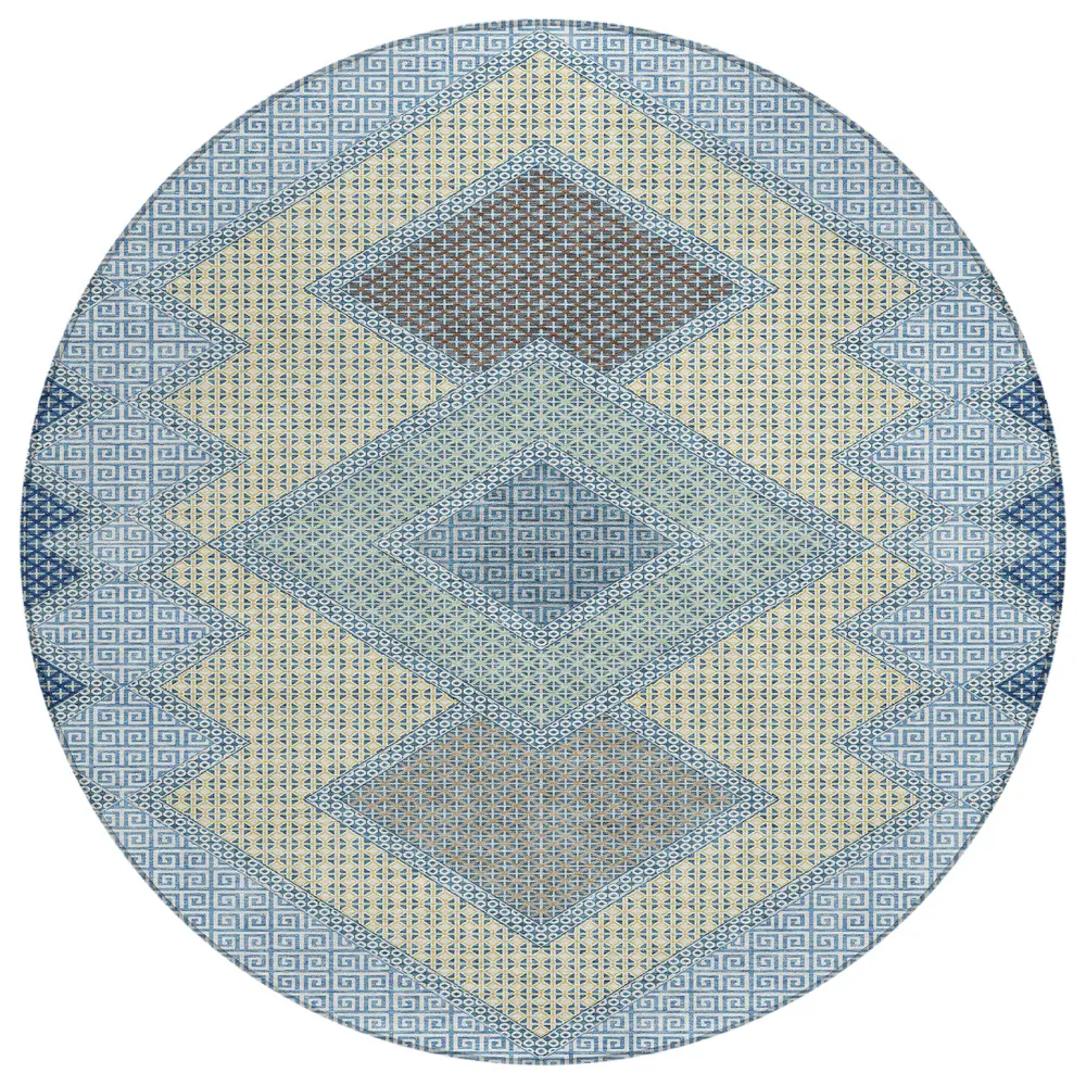 Chantille ACN2111 Denim 8' x 8' Rug