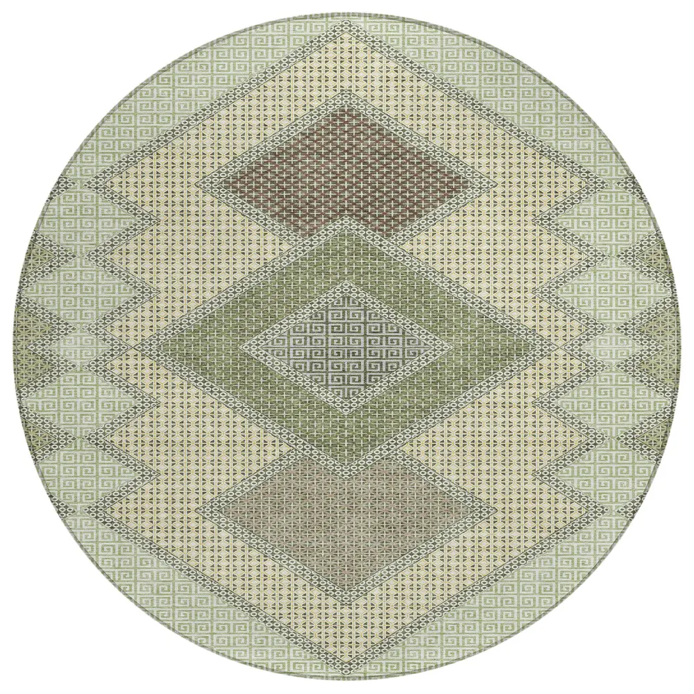 Chantille ACN2111 Green 8' x 8' Rug