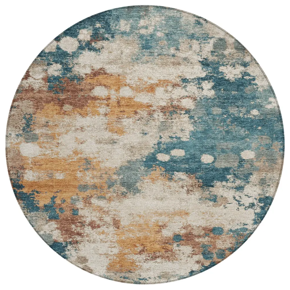 Chantille ACN2114 Teal 8' x 8' Rug