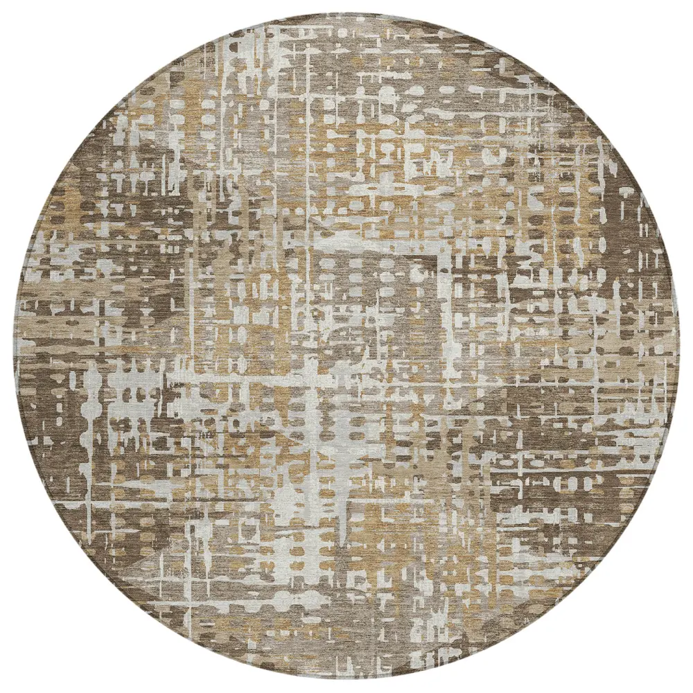 Chantille ACN2116 Brown 8' x 8' Rug