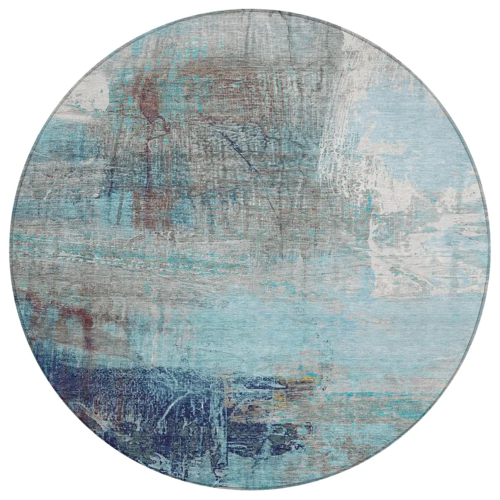 Chantille ACN2117 Teal 8' x 8' Rug