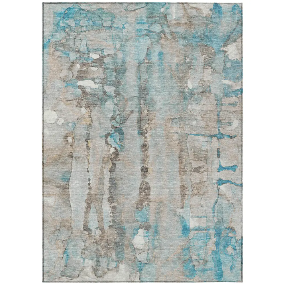 Chantille ACN2120 Teal 3' x 5' Rug