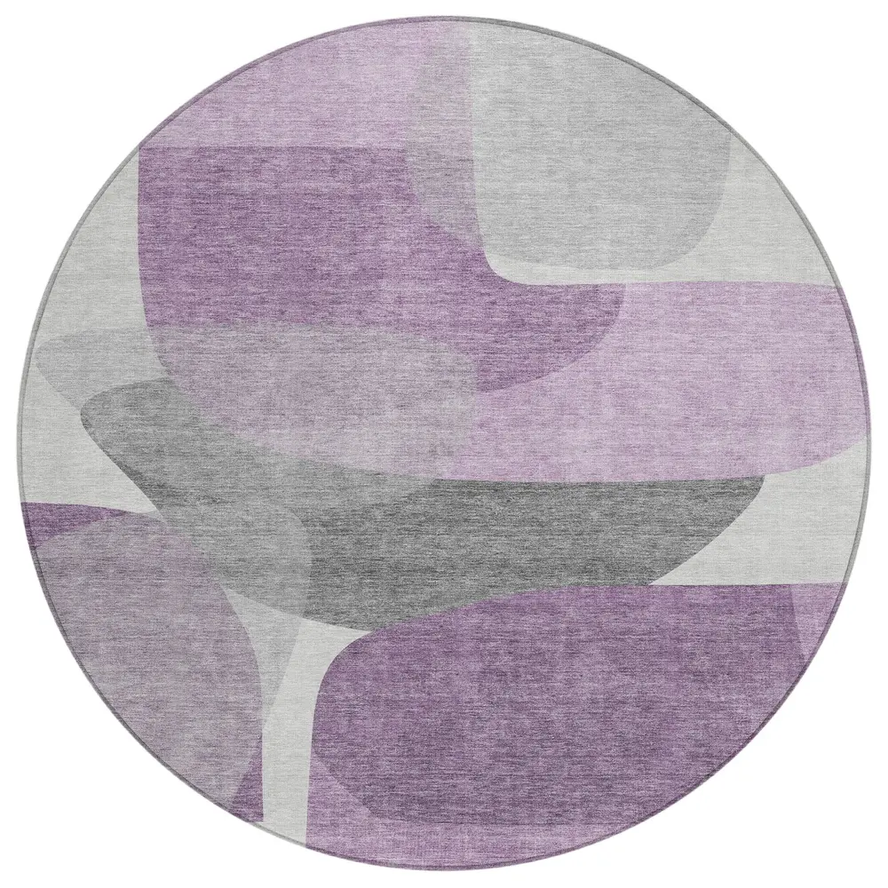 Chantille ACN2121 Purple 8' x 8' Rug