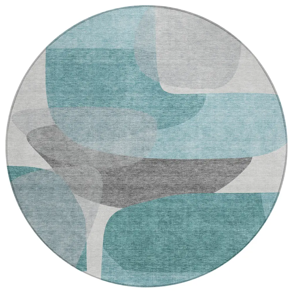 Chantille ACN2121 Teal 8' x 8' Rug
