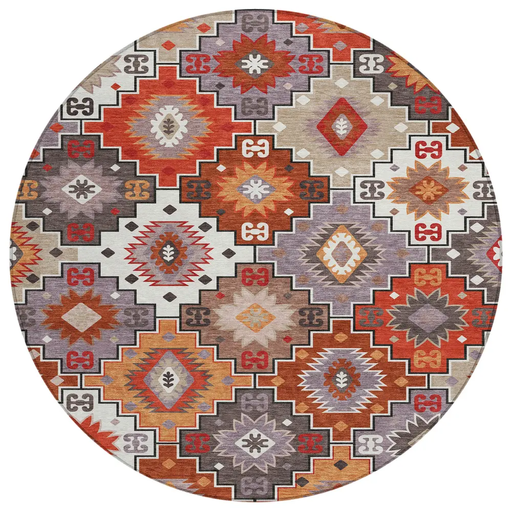 Chantille ACN2123 Paprika 8' x 8' Rug