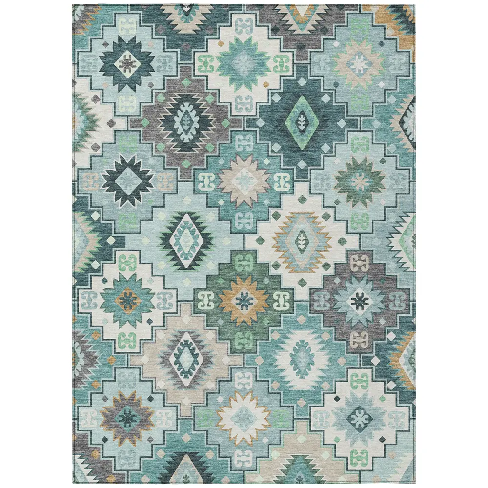 Chantille ACN2123 Teal 8' x 10' Rug