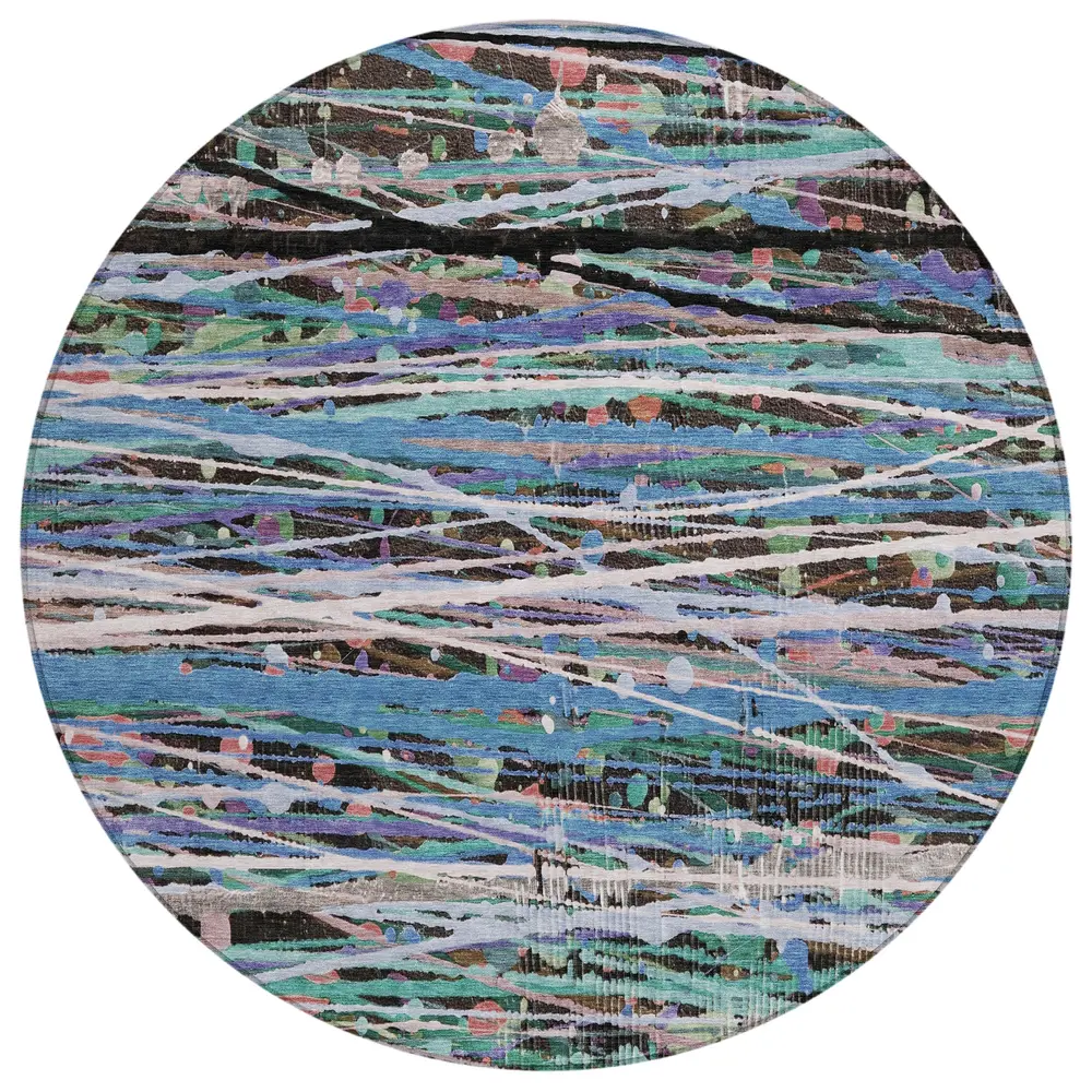 Chantille ACN2125 Blue 8' x 8' Rug