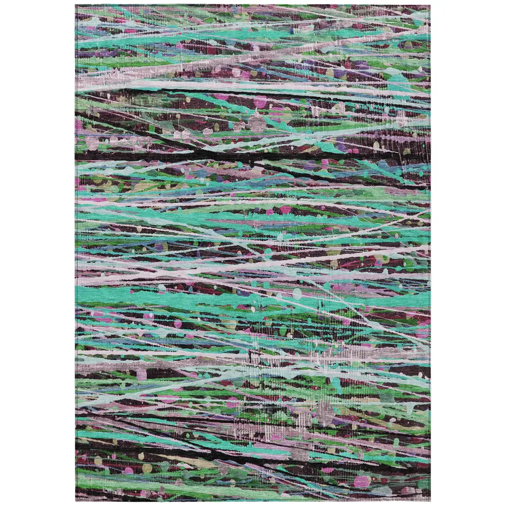 Chantille ACN2125 Teal 9' x 12' Rug