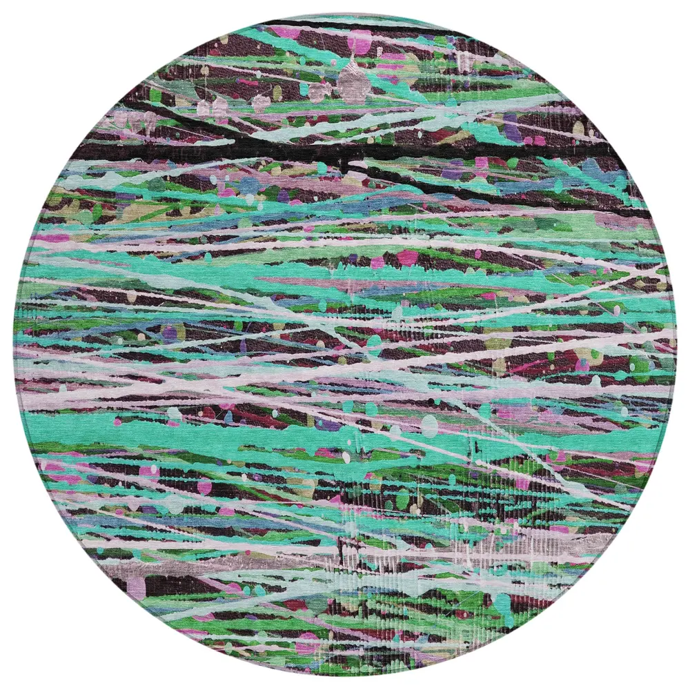 Chantille ACN2125 Teal 8' x 8' Rug