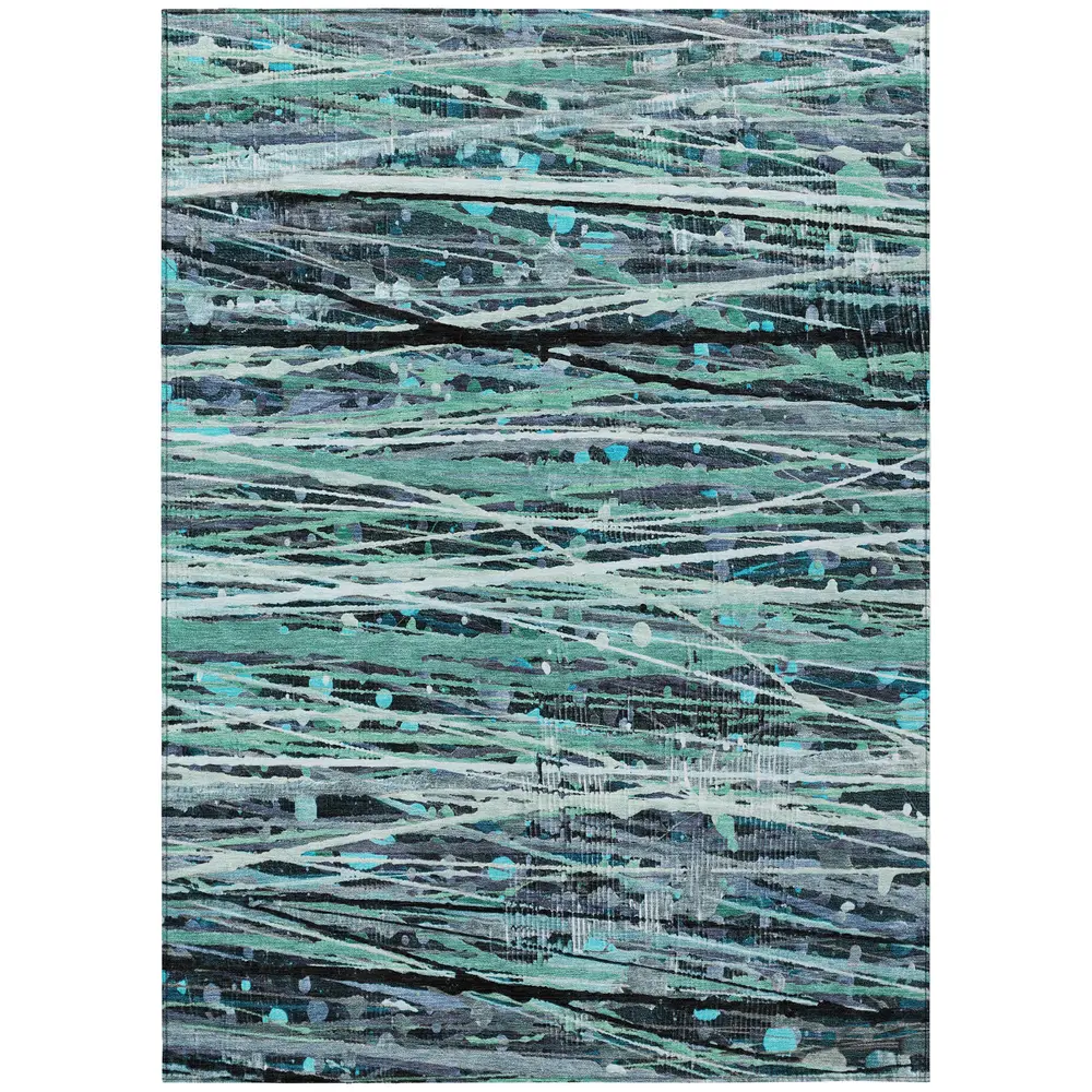 Chantille ACN2126 Teal 8' x 10' Rug