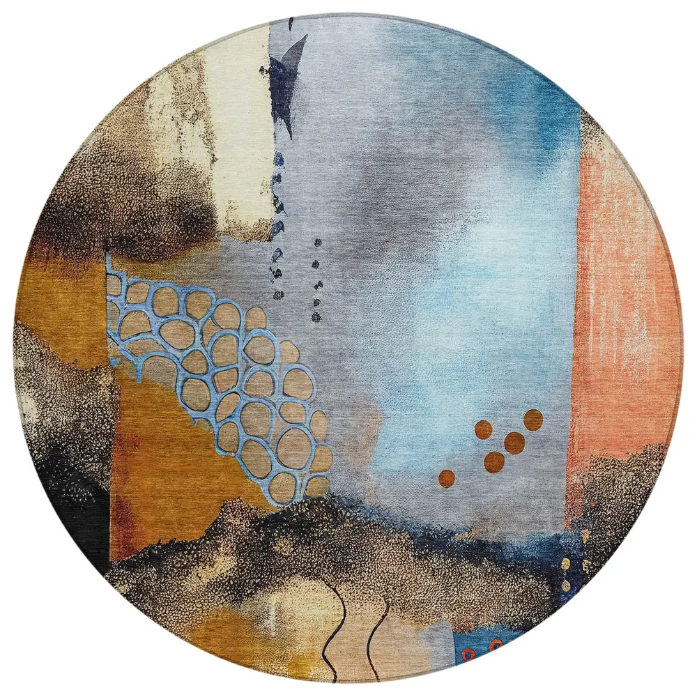 Chantille ACN2127 Copper 8' x 8' Rug