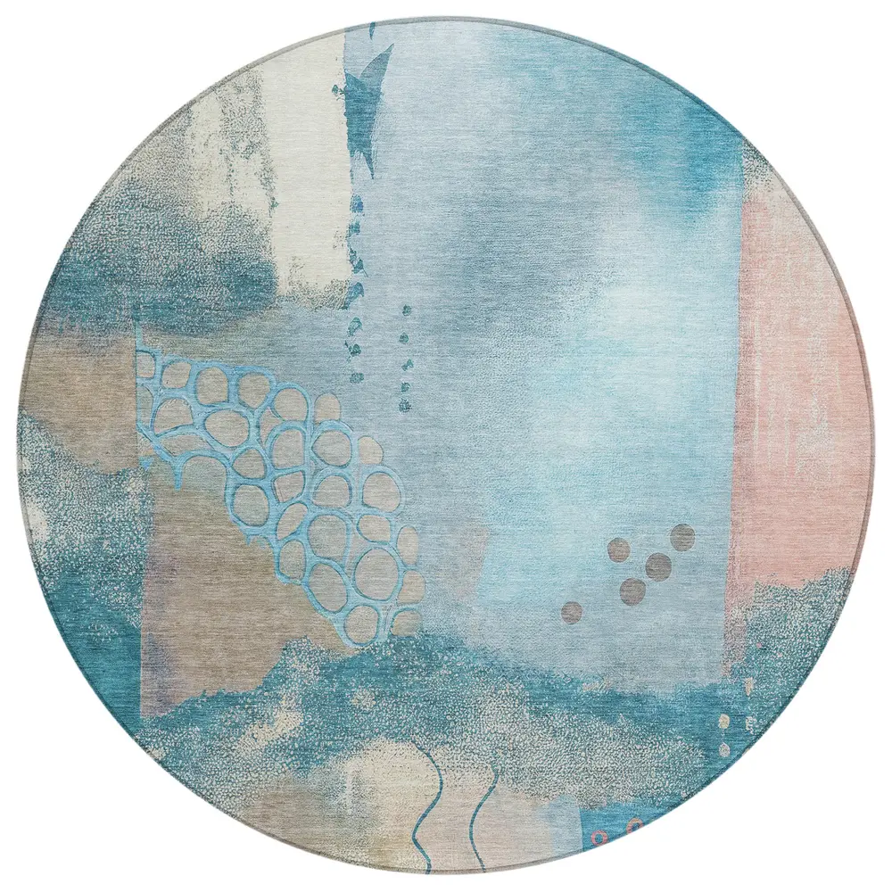 Chantille ACN2127 Teal 8' x 8' Rug