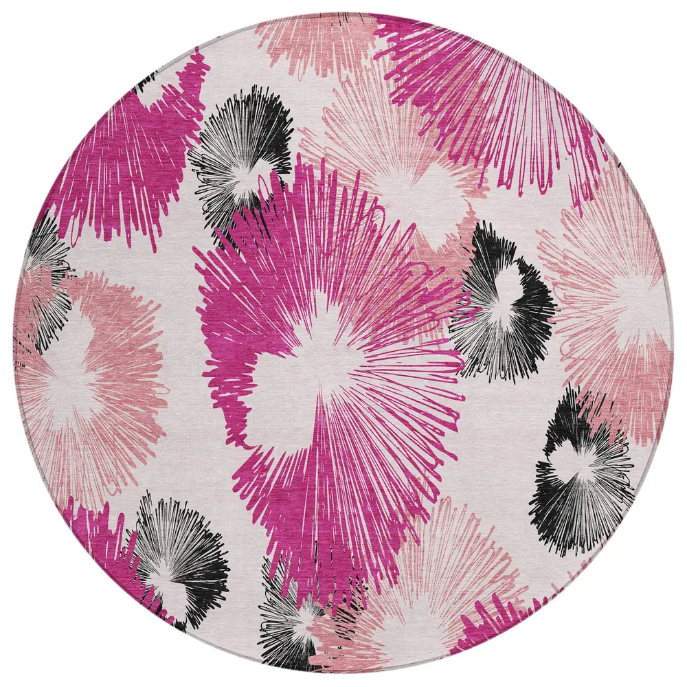 Chantille ACN2132 Pink 8' x 8' Rug