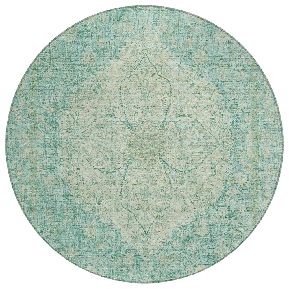 Chantille ACN2136 Teal 8' x 8' Rug
