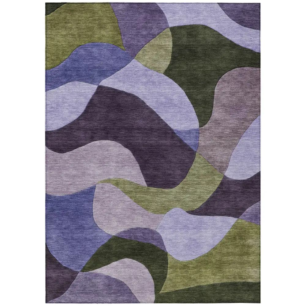 Chantille ACN2141 Purple 5' x 7'6