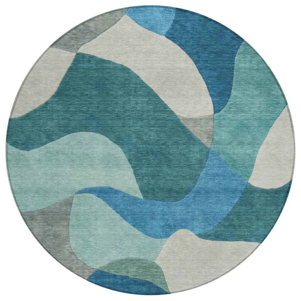 Chantille ACN2141 Teal 8' x 8' Rug