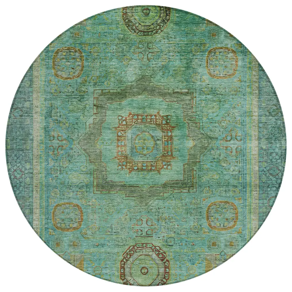 Chantille ACN2159 Green 8' x 8' Rug