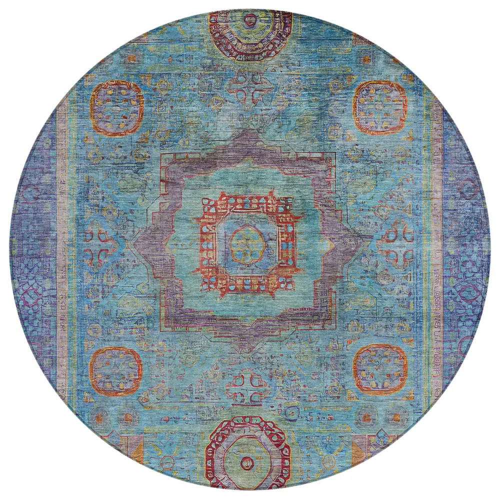 Chantille ACN2159 Teal 8' x 8' Rug