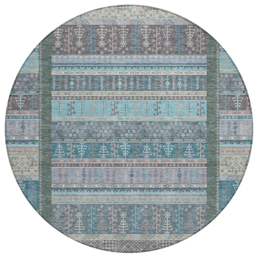 Chantille ACN2160 Teal 8' x 8' Rug