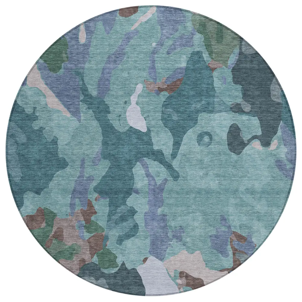Chantille ACN2161 Teal 8' x 8' Rug