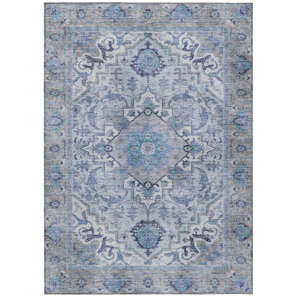 Chantille ACN2163 Blue 5' x 7'6