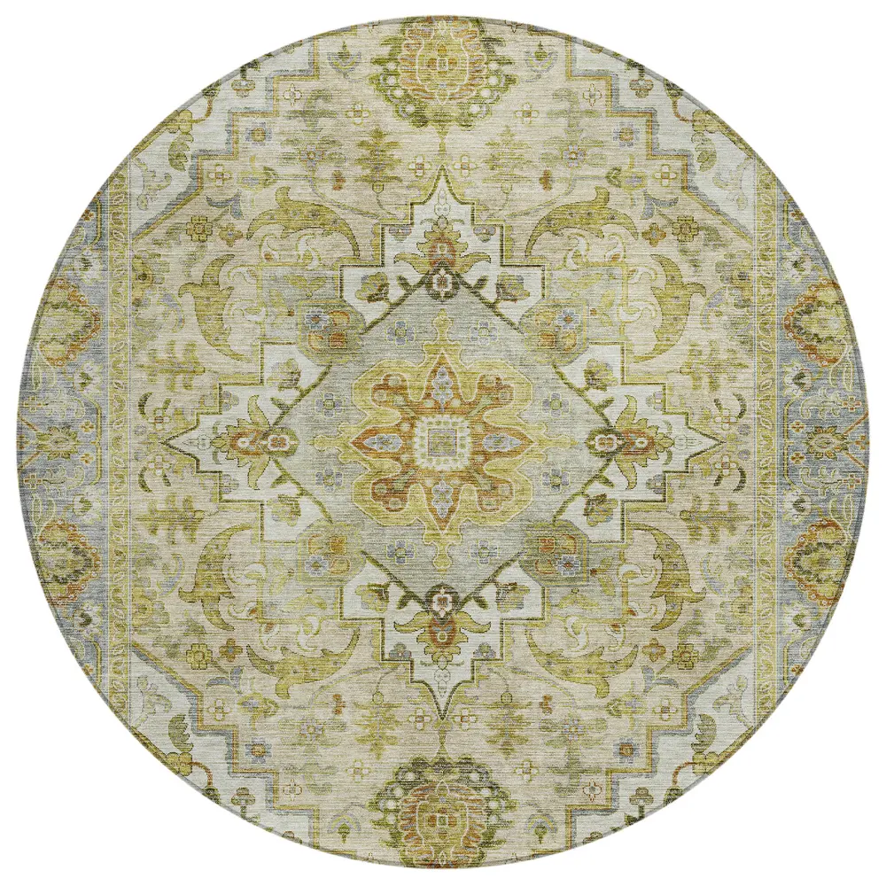 Chantille ACN2163 Khaki 8' x 8' Rug