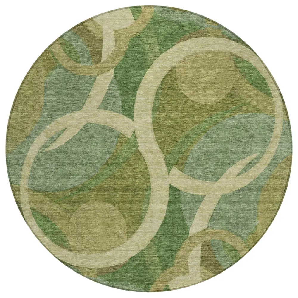 Chantille ACN2167 Green 8' x 8' Rug
