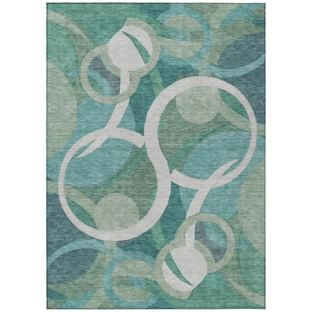 Chantille ACN2167 Teal 5' x 7'6