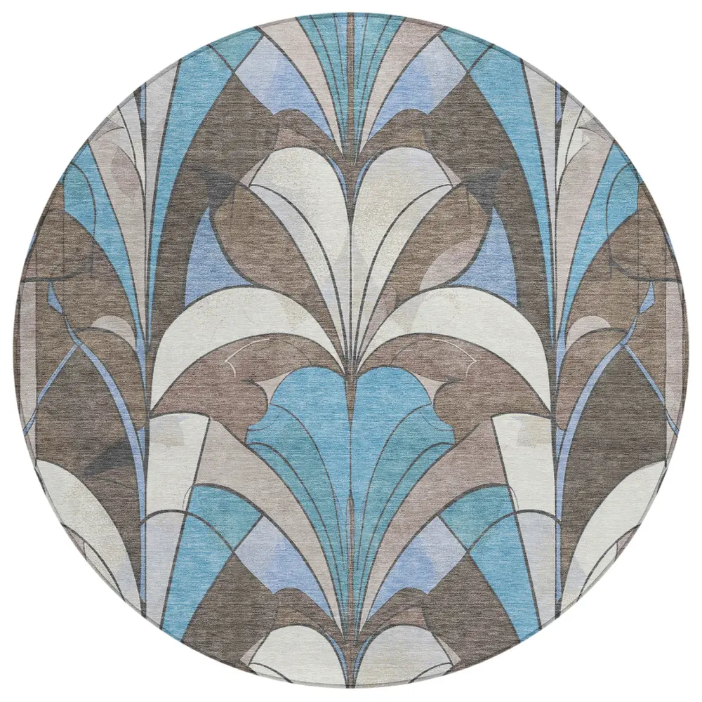 Chantille ACN2174 Brown 8' x 8' Rug