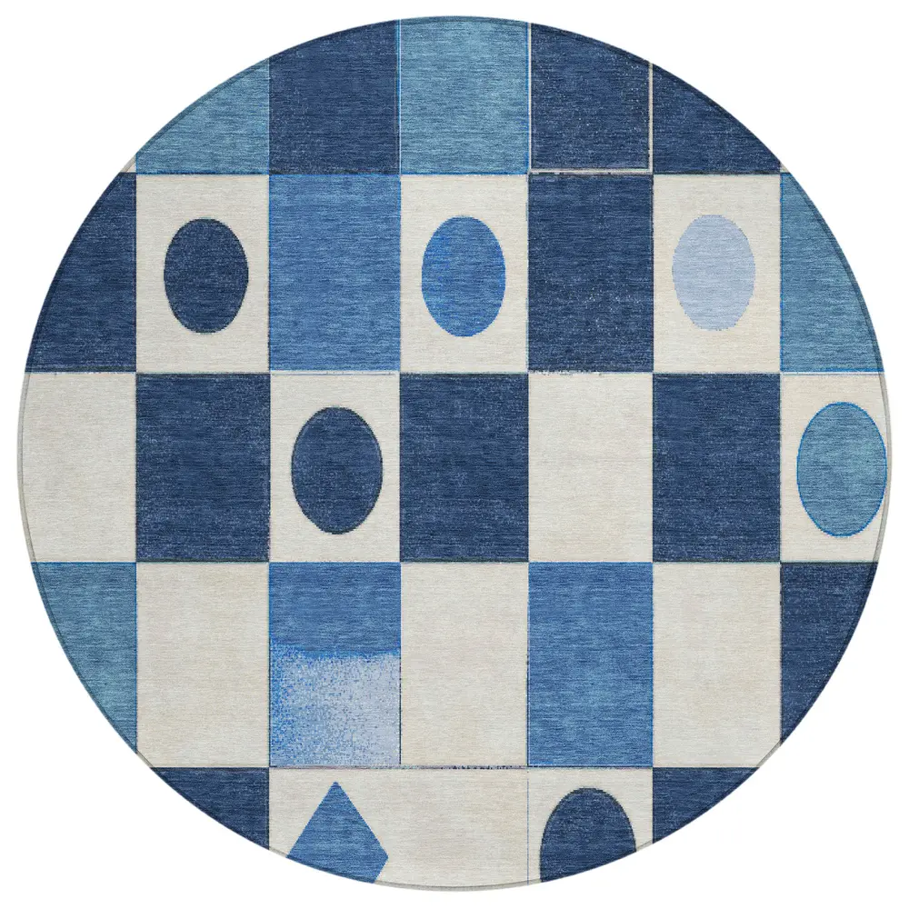 Chantille ACN2181 Blue 8' x 8' Rug